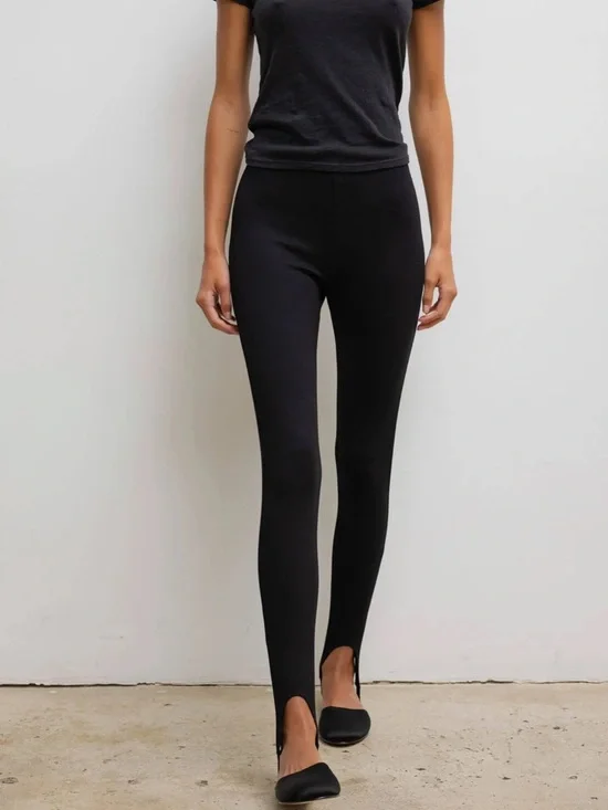 Leset Rio Stirrup Pant Black Sz M - Picture 4 of 12